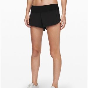 Lululemon Speed Short in Black